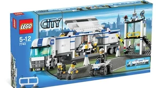 LEGO 7743 Police Command Center City Police (Instruction booklet)