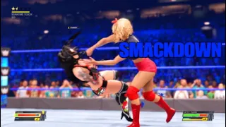 WWE 2K22 SMACKDOWN LACEY EVANS RETURNS WITH A LETHAL COBRA CLUTCH!!!!!!!!!!!!!!!!!!