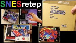 My collection: New items unpacked - Episode 13: November 2022 SNES Super Nintendo SNESretep