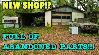 I bought a Former Racer's Shop- ABANDONED- FULL OF PARTS!