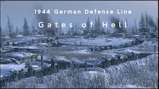 Gates of Hell Cinematic Battle: German Defense Line