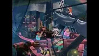 Капитан Крюк, пираты, Питер Пэн и крокодил. / Captain Hook, pirates, Peter Pan and crocodile.