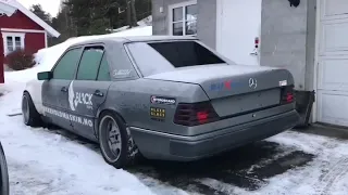 W124 OM606 superturbo diesel - COLD START