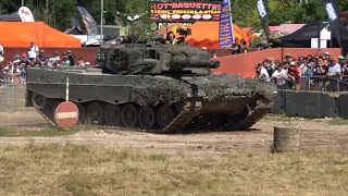 Leopard Tank in the Arena at Tankfest 2018