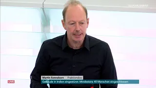 Europaparlament: Martin Sonneborn zur Wahl der EU-Kommissionsspitze am 16.07.19