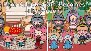 Poor Girl Become The Queen Of The Kingdom 😱🏚️👩🏻‍🦰👑💕 | Toca Life World ✨| Sad Story 💗 | Toca Boca