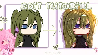 🍓| Gacha Life Edit Tutorial-!¡ 🖌️| 40k special | And brush codes | How to make edit #gachalife