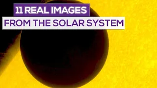 11 Real Images From  The Solar System!