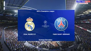 PES 2021 - Real Madrid vs PSG - UEFA Champions League UCL - Full Match All Goals HD