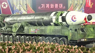 North Korea displays more ballistic missiles than ever before