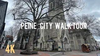 Walk Tour Peine Germany /Rundgang durch Peine 4K 60fps/peineگشتی در شهر