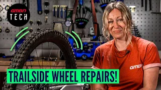 How to Fix A Wobbly Bicycle Wheel | Trailside MTB Repair