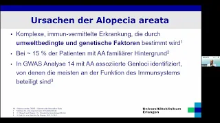 DZI-Webinar „Alopecia areata – kreisrunder Haarausfall“, 23.11.2022
