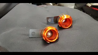 Sur Ron Aluminum Supermoto Axle Slider Project Part 2: Rear Axle Sliders