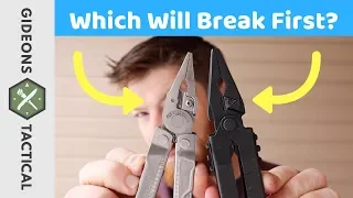 Which Will Break First? Gerber vs. Leatherman Multitool Cutters