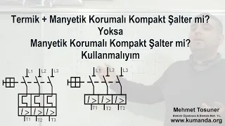 Termik+Manyetik Korumalı Kompakt Şalter mi? Yoksa Manyetik Korumalı Kompakt Şalter mi? Kullanmalıyım