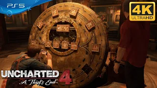 Founders Wheel Puzzle | Uncharted 4: A Thief's End [PS5 4K ULTRAHD]