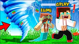 GPLAY I LUMI vs OGROMNE TORNADO W MINECRAFT?!