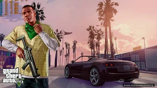 Grand Theft Auto V ульра настройки без сглаживание Msaa
