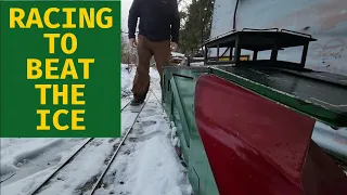 Plowing Melting Snow