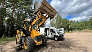 Рекорд побит , максимальная давление в гидравлики 400 бар! Экскаватор погрузчик JCB 3CX , 4CX !