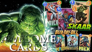 These upcoming cards are 𝐈𝐍𝐒𝐀𝐍𝐄! | New Datamined Cards for 𝙈𝙖𝙧𝙫𝙚𝙡 𝙎𝙣𝙖𝙥