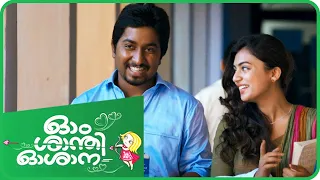 Ohm Shanthi Oshaana Movie Scenes | Nazriya feels sleepy in class | Nivin Pauly | Nazriya Nazim