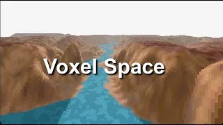 Voxel Space rendering with Raylib and C