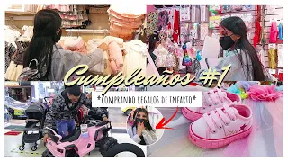 🎂CUMPLEAÑOS #1 DE NUESTRA HIJA *vlog de compras y regalos*