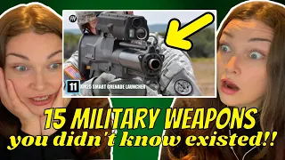 New Zealand Girl Reacts to 15 Military Weapons You Wont Believe Exist