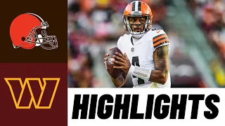 Deshaun Watson Highlights vs Commanders | NFL Week 17