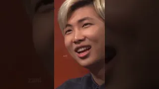 The way he said sorry dad 😂| #bts#btsrm#rm