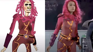 the adventure of sharkboy and lavagirl 3d drawing meme  |classroom scene