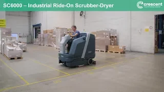 SC6000 Ride-On Scrubber-Dryer Product Video