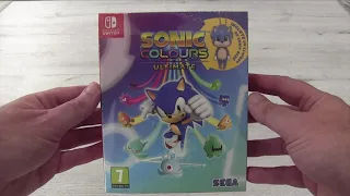 Sonic Colours Ultimate Day One Edition (Nintendo Switch) + moneda 30 Aniversario Unboxing