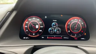 2021 Sonata N line launch control/0-80 acceleration