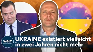 „Ein rotes Tuch für Putin“ - Medwedew: Ukraine existiert vielleicht in zwei Jahren nicht mehr