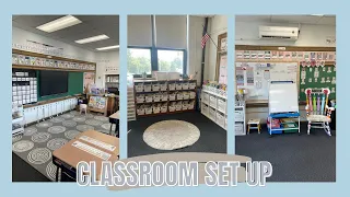 CLASSROOM SET UP 2023