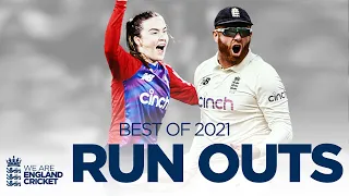 Best Run Outs of 2021! | Curran For The Euros & Blistering Villiers Throw! | England Cricket