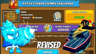 Revisiting The Patch's Cheap CHIMPS Challenge Quest in Bloons TD 6 | Update 38 |