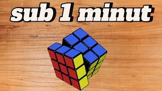 tutorial cum sa faci cubul rubik in mai putin de un minut