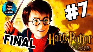 Harry Potter y la Camara Secreta Pc Gameplay #7 Final HD | No Comentado | GeryGamer