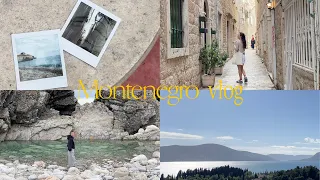diaries in Montenegro | picnic at the beach, old town Budva, morning routine