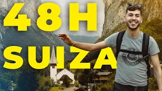 48 Horas en los ALPES SUIZOS🇨🇭recorremos toda Suiza en un fin de semana😱 (¡y sin coche!)