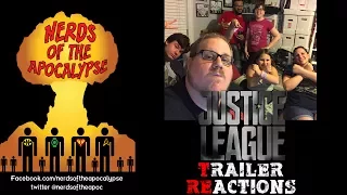 The Nerds react to the Justice League Comic Con 2017 Trailer!