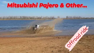 Паджеро 4 - водные продседуры. Offroad Water Fest Nissan Patrol, Нива и Mitsubishi Pajero Wagon 4th