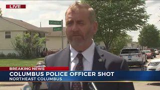 Ohio Attorney General David Yost update on officer being shot in northeast Columbus