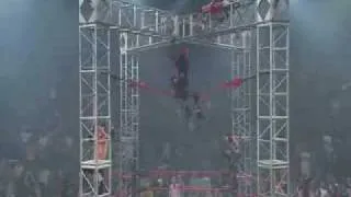 TNA - Daniels and Suicide Huge Fall - Ultimate X