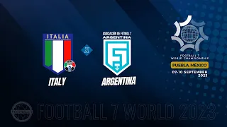 F7 WORLD CHAMPIONSHIP 2023 - MEN  - ARGENTINA X ITALY