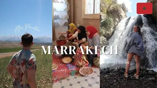 Local Experience: Exploring the Atlas Mountains, Four Valleys & Waterfalls in Marrakesh  🇲🇦
